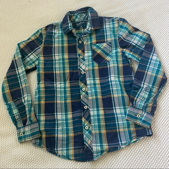 Arizona plaid button up - Picture 1 of 6
